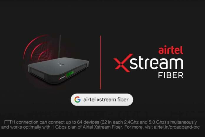 Airtel Xstream Fiber powerful router